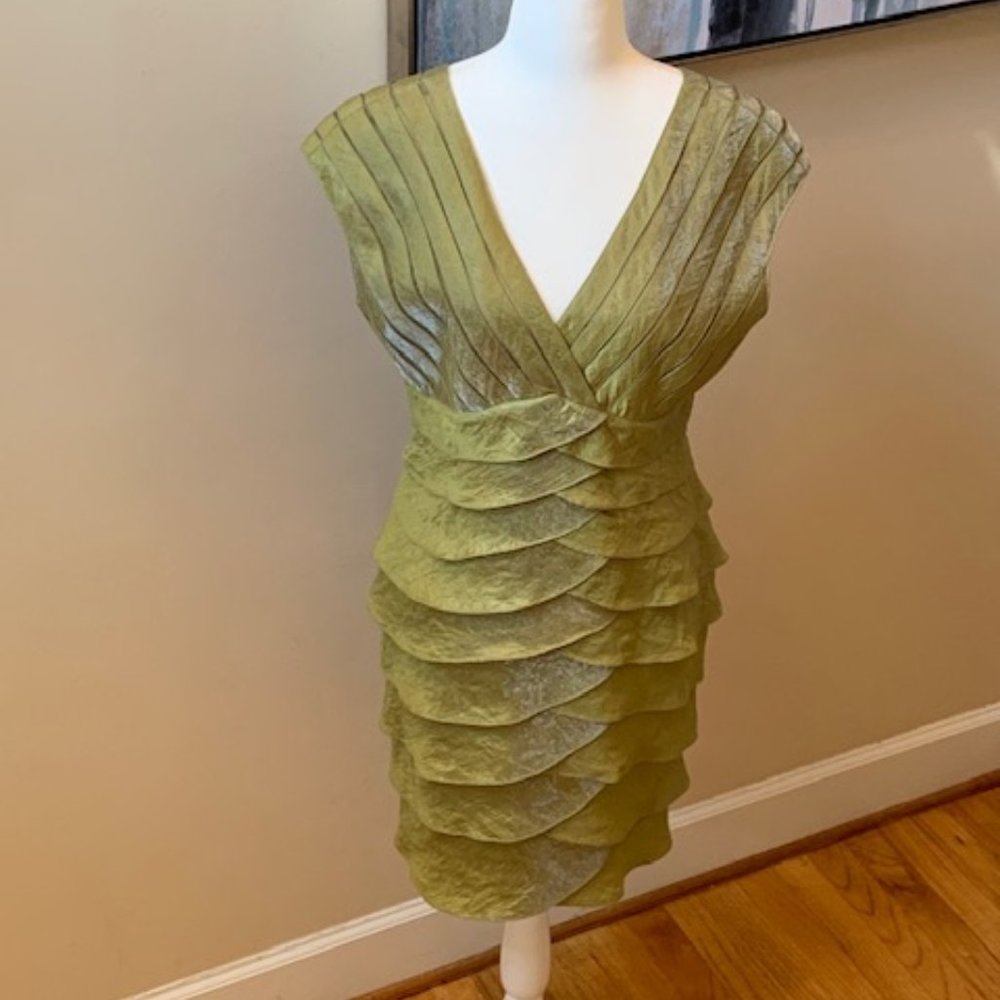 Green Adrianna Papell Dress